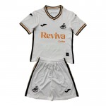 Günstige Fußballtrikots Swansea City Kinder Heimtrikot 2024-25 Kurzarm